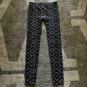 Geometric Knit Pants